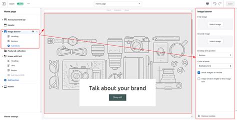 shopify dawn theme banner size.